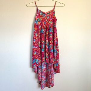 Children’s Place Hi Low Dress Floral Size 10